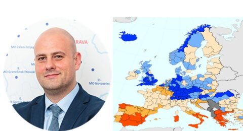 Tri europska pojasa vrlo niske nezaposlenosti